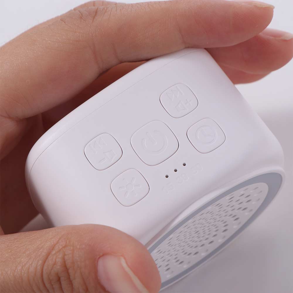 Baby Sound Machine White - جهاز ضوضاء بيضاء للأطفال مع إضاءة