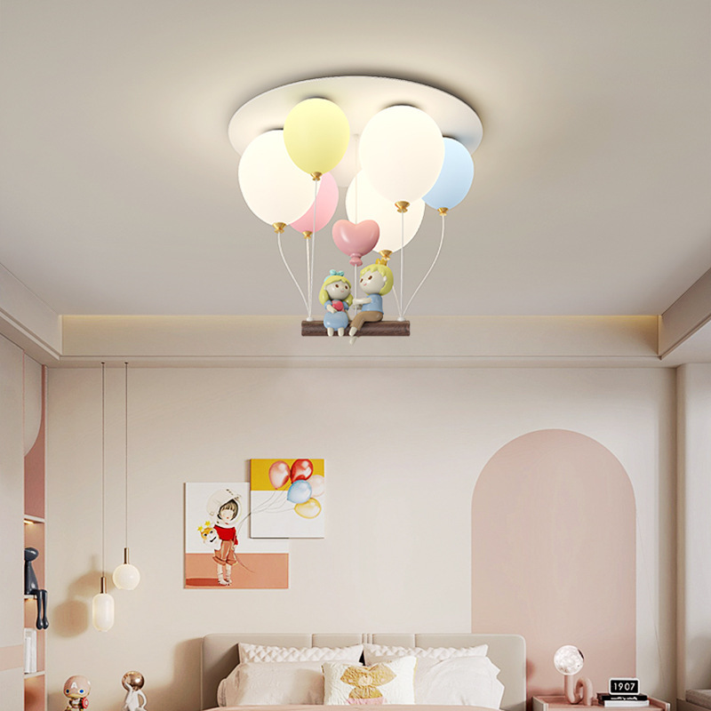 Baby Nursery Ceiling Light - بالونات ملونة مصابيح سقف غرفة الأطفال