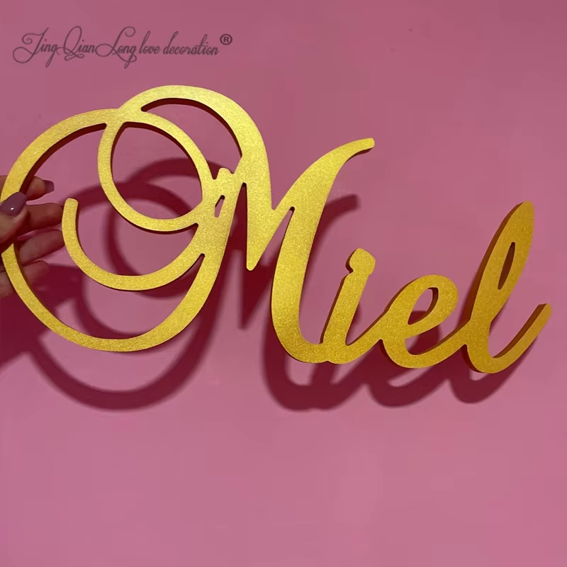 Baby Name Wall Art - علامة اسم خشبية مخصصة مخصصة جدار