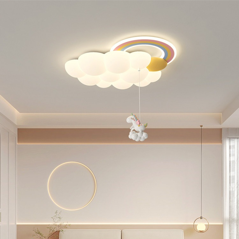 Baby Nursery Ceiling Light - مصباح سقف عصري بتصميم قوس قزح