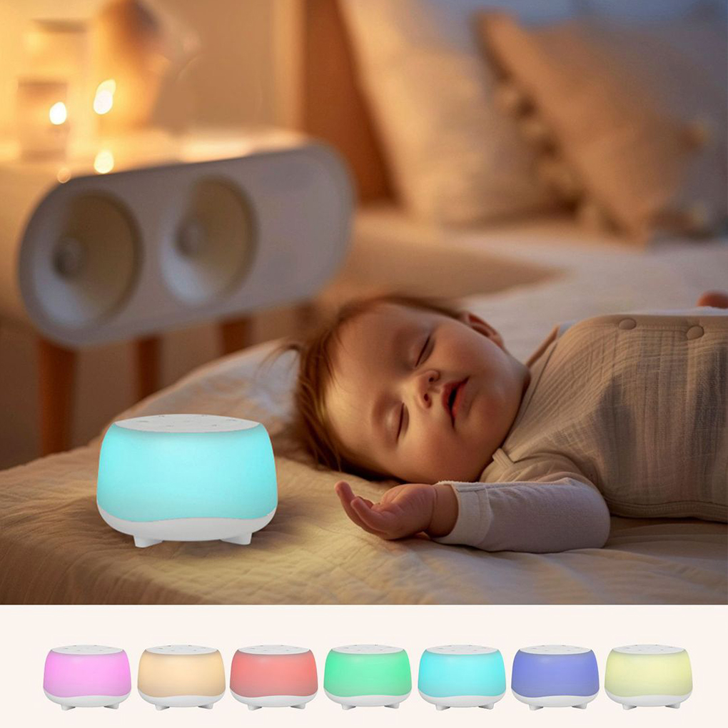 ماكينة ضوضاء بيضاء جديدة لسطح  - مراجعة Baby Sound Machine White وسعره