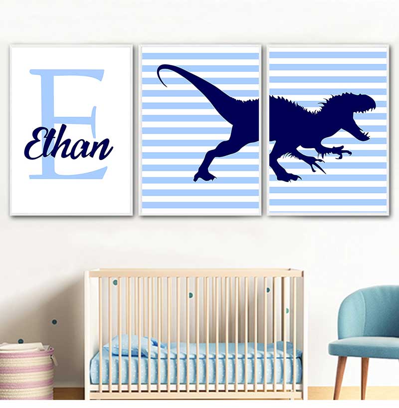 الفن قماش اللوحة الشمال الملصق - مراجعة Baby Name Wall Art وسعره