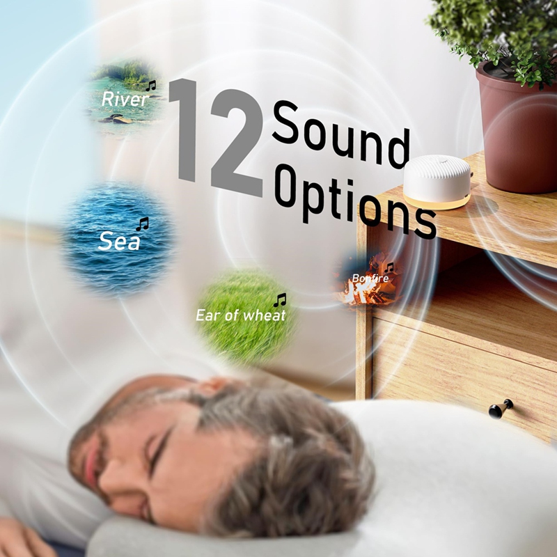 آلة الصوت المحمولة BAADE، آلة  - مراجعة Baby Sound Machine White وسعره