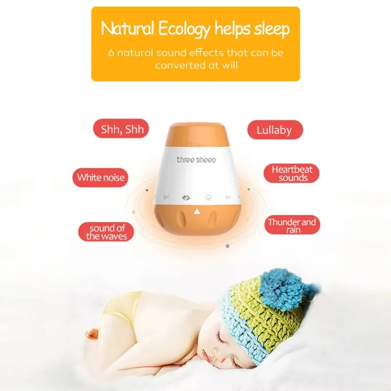 آلة الضوضاء البيضاء للأطفال، م - مراجعة Baby Sound Machine White وسعره