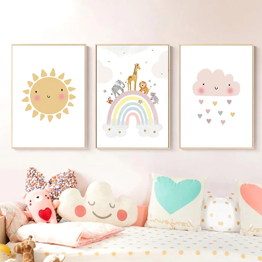 ملصقات وطباعات جدارية على الطر - مراجعة Baby Nursery Kids وسعره