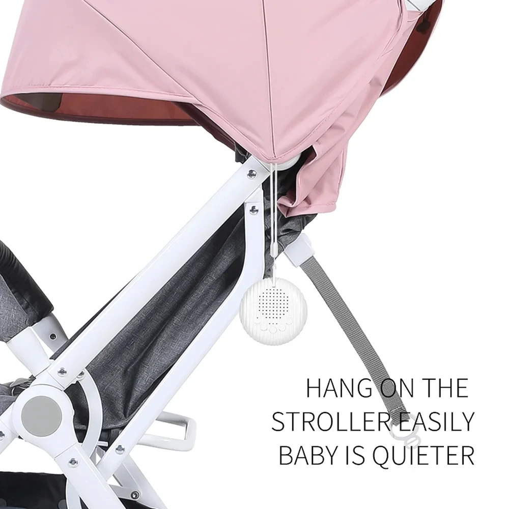 جهاز صوت الضوضاء البيضاء الجدي - مراجعة Baby Sound Machine White وسعره