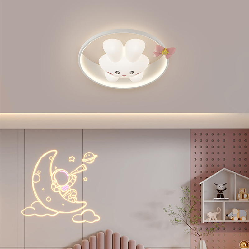 جديد ثلاثية الأبعاد أرنب مصباح - مراجعة Baby Nursery Ceiling Light وسعره