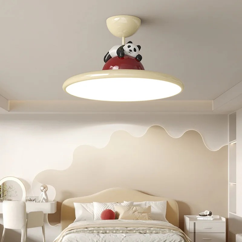 الكرتون كريم نمط الباندا LED ض - مراجعة Baby Nursery Ceiling Light وسعره