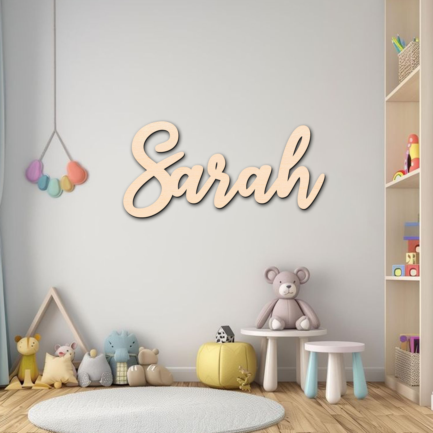 قطعة واحدة من ديكور الحائط الخ - مراجعة Baby Name Wall Art وسعره