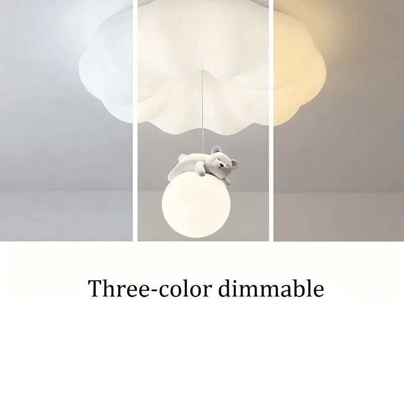 إضاءة سقف لطيفة على شكل سحابة  - مراجعة Baby Nursery Ceiling Light وسعره