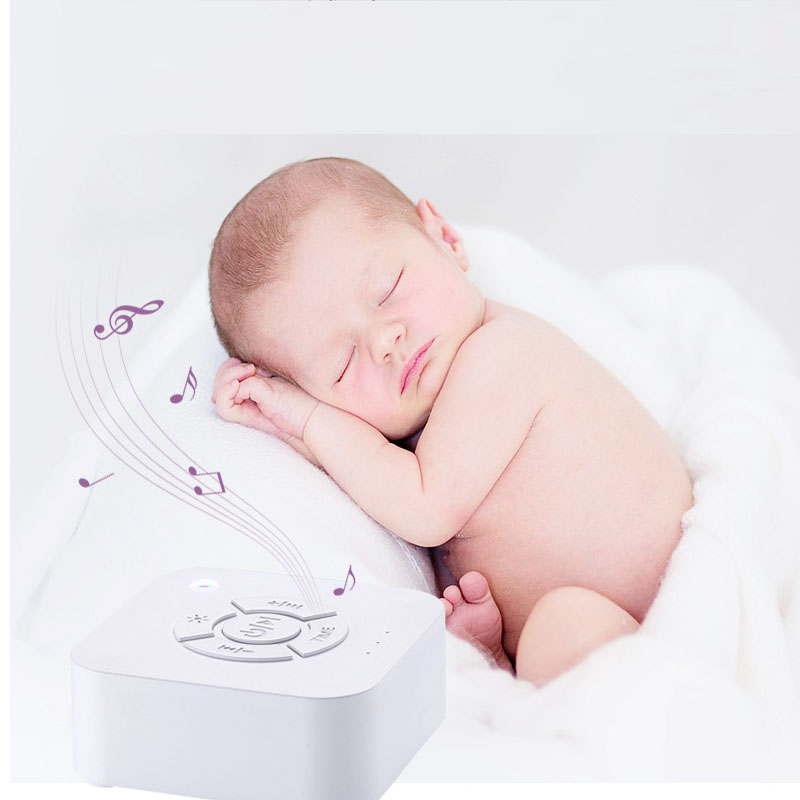 آلة الضوضاء البيضاء USB قابلة  - مراجعة Baby Sound Machine White وسعره