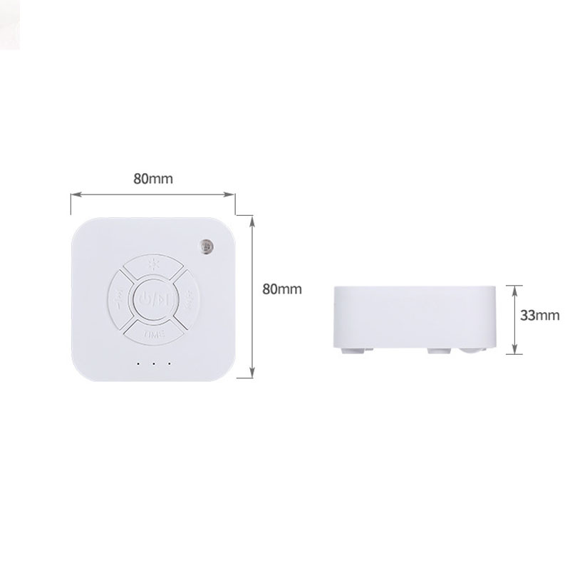 آلة الضوضاء البيضاء USB قابلة  - مراجعة Baby Sound Machine White وسعره