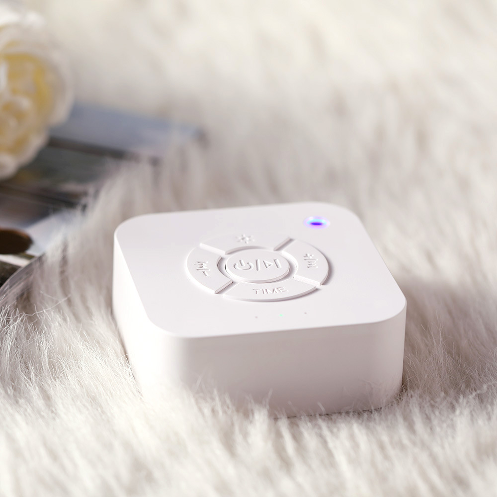 آلة الضوضاء البيضاء USB قابلة  - مراجعة Baby Sound Machine White وسعره
