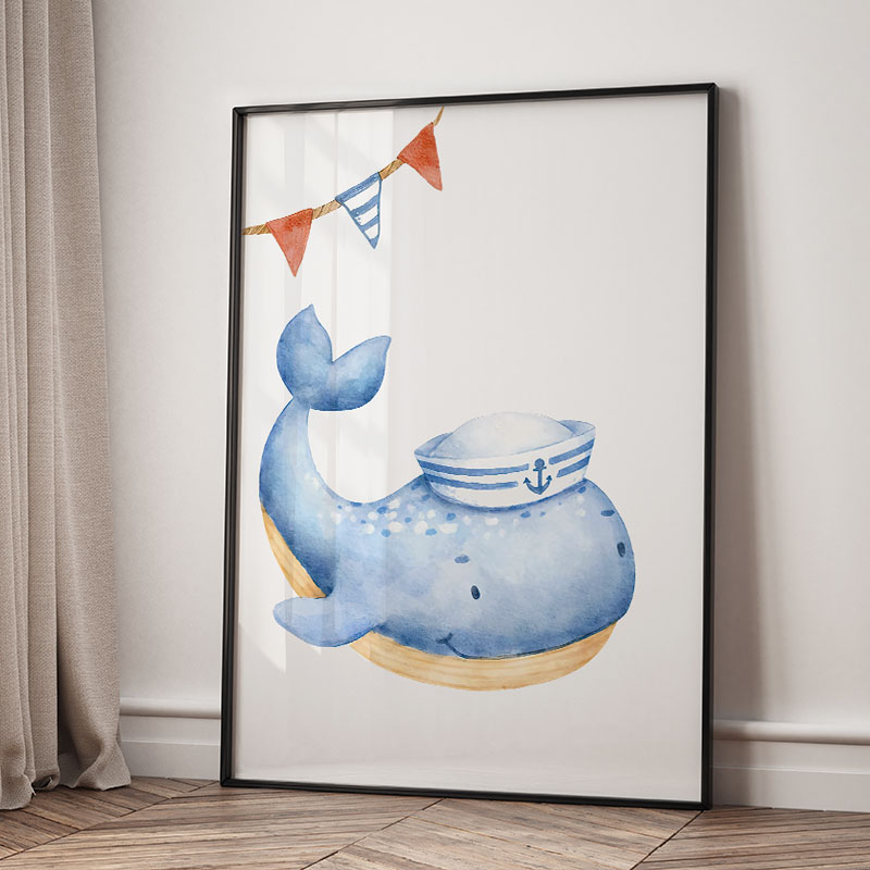 ملصقات وطباعات قماشية بتصميمات - مراجعة Baby Nursery Posters وسعره