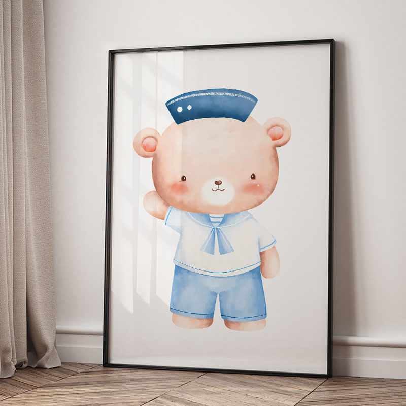 ملصقات وطباعات قماشية بتصميمات - مراجعة Baby Nursery Posters وسعره