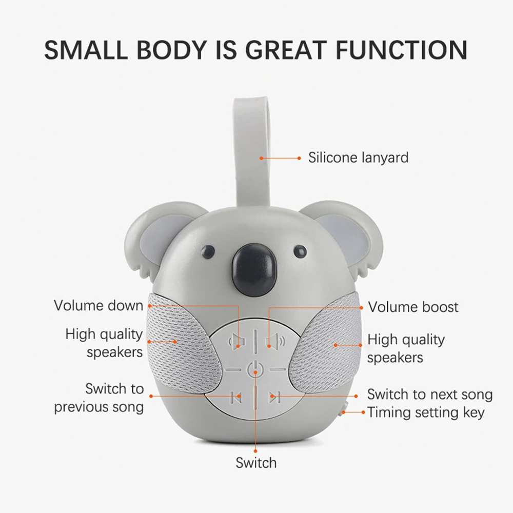 جهاز ضوضاء بيضاء وأصوات تهويدة - مراجعة Baby Sound Machine White وسعره