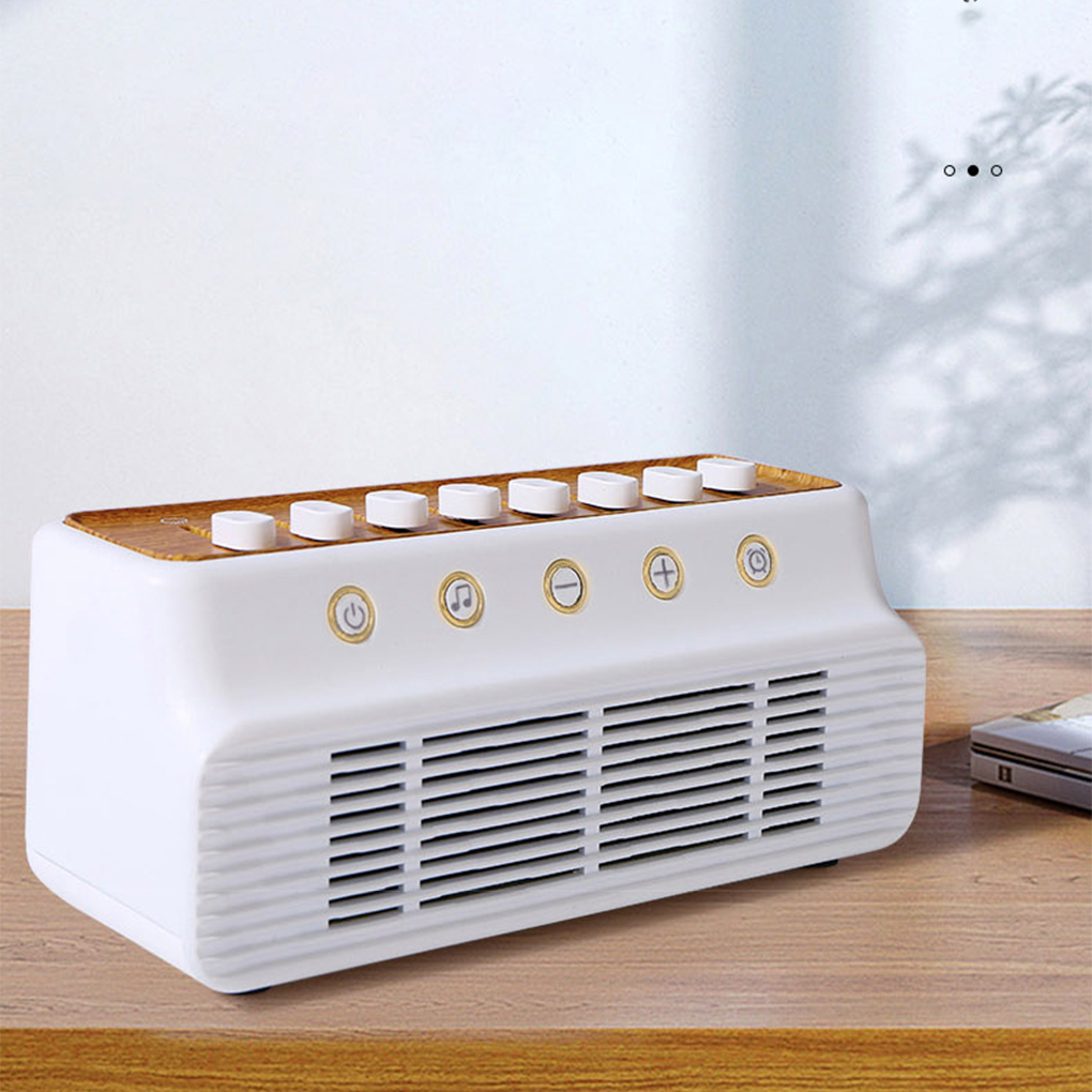 جهاز ضوضاء بيضاء للأطفال بـ 8  - مراجعة Baby Sound Machine White وسعره