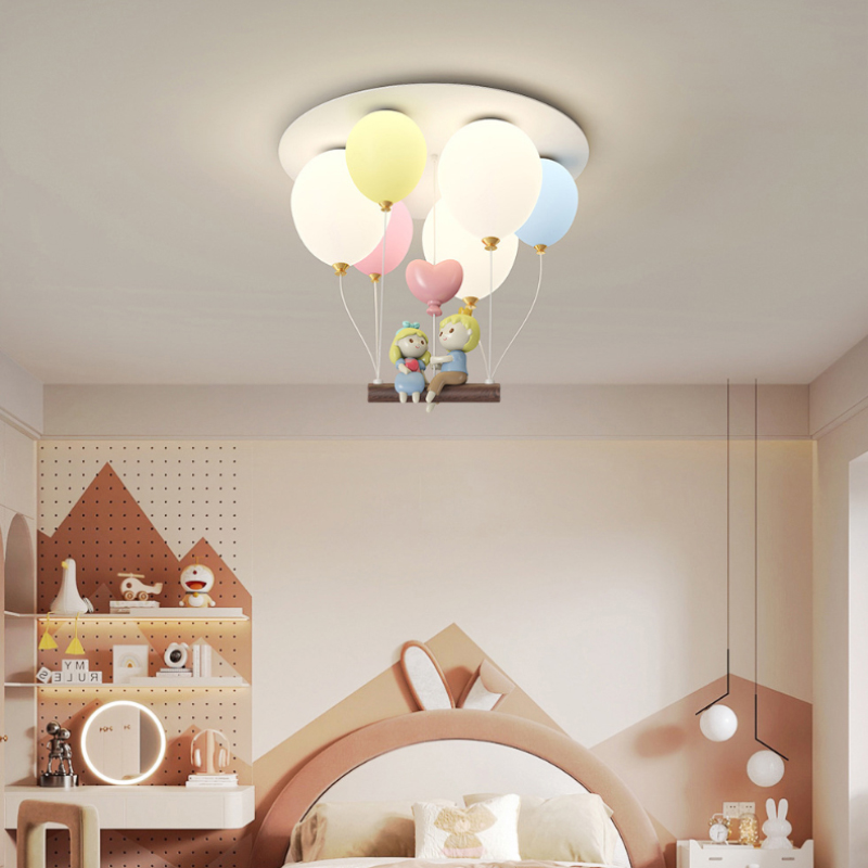 بالونات ملونة مصابيح سقف غرفة  - مراجعة Baby Nursery Ceiling Light وسعره