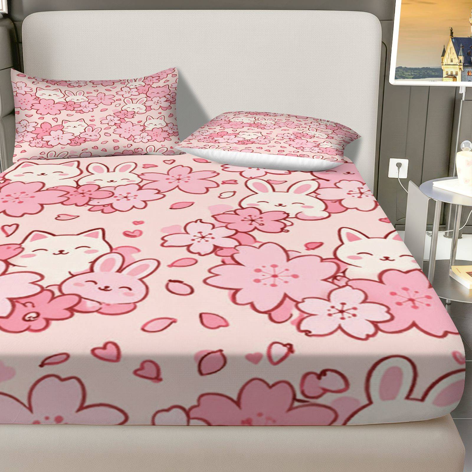 طقم أغطية سرير ساكورا رابيت كا - مراجعة Baby Nursery Home وسعره