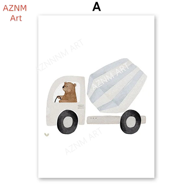 لوحات وصور قماشية لغرف الأطفال - مراجعة Baby Nursery Posters وسعره
