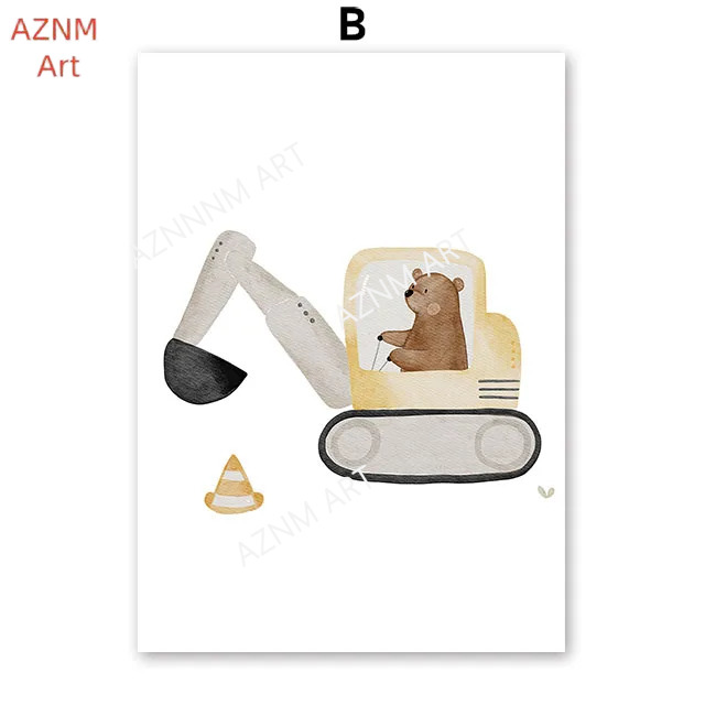 لوحات وصور قماشية لغرف الأطفال - مراجعة Baby Nursery Posters وسعره