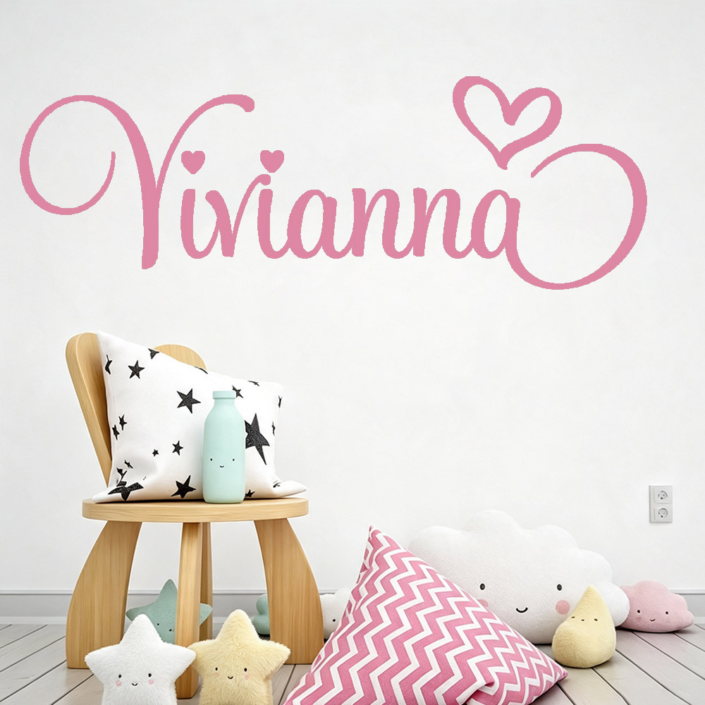 ملصقات جدارية لغرف الأطفال، مل - مراجعة Baby Name Wall Art وسعره