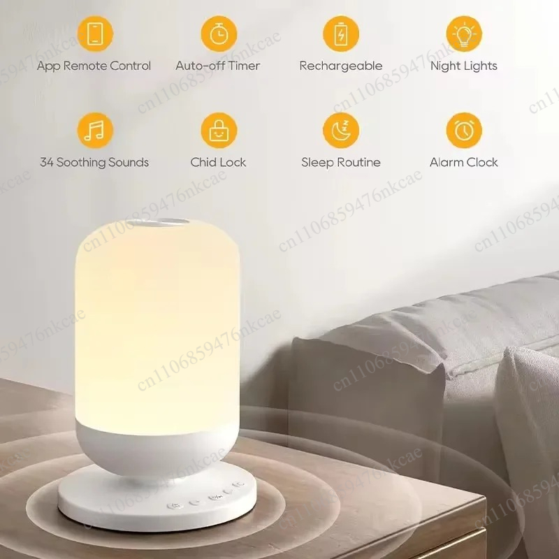 جهاز ضوضاء بيضاء واي فاي من تو - مراجعة Baby Sound Machine White وسعره