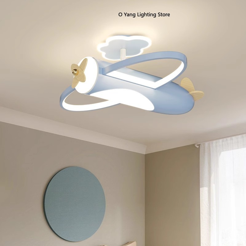 كريم نمط طائرة أضواء السقف LED - مراجعة Baby Nursery Ceiling Light وسعره