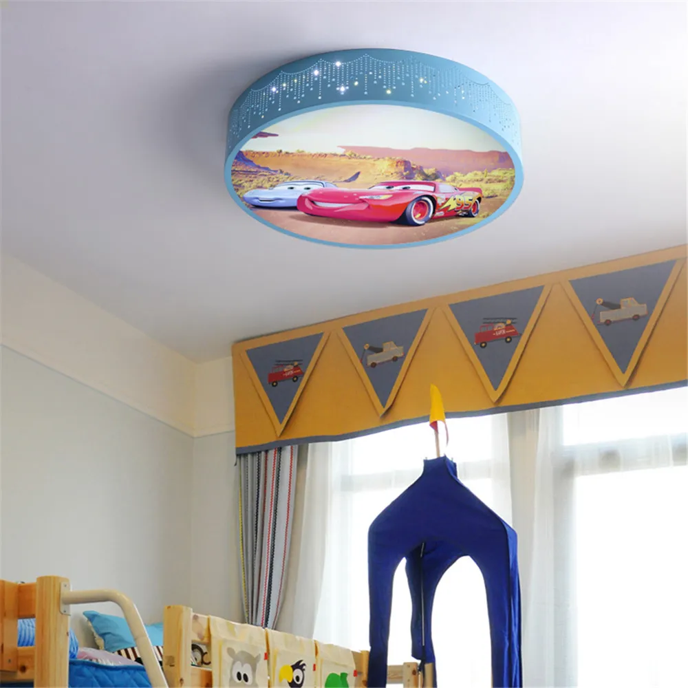 2025 الكرتون سيارة مصباح سقف L - مراجعة Baby Nursery Ceiling Light وسعره