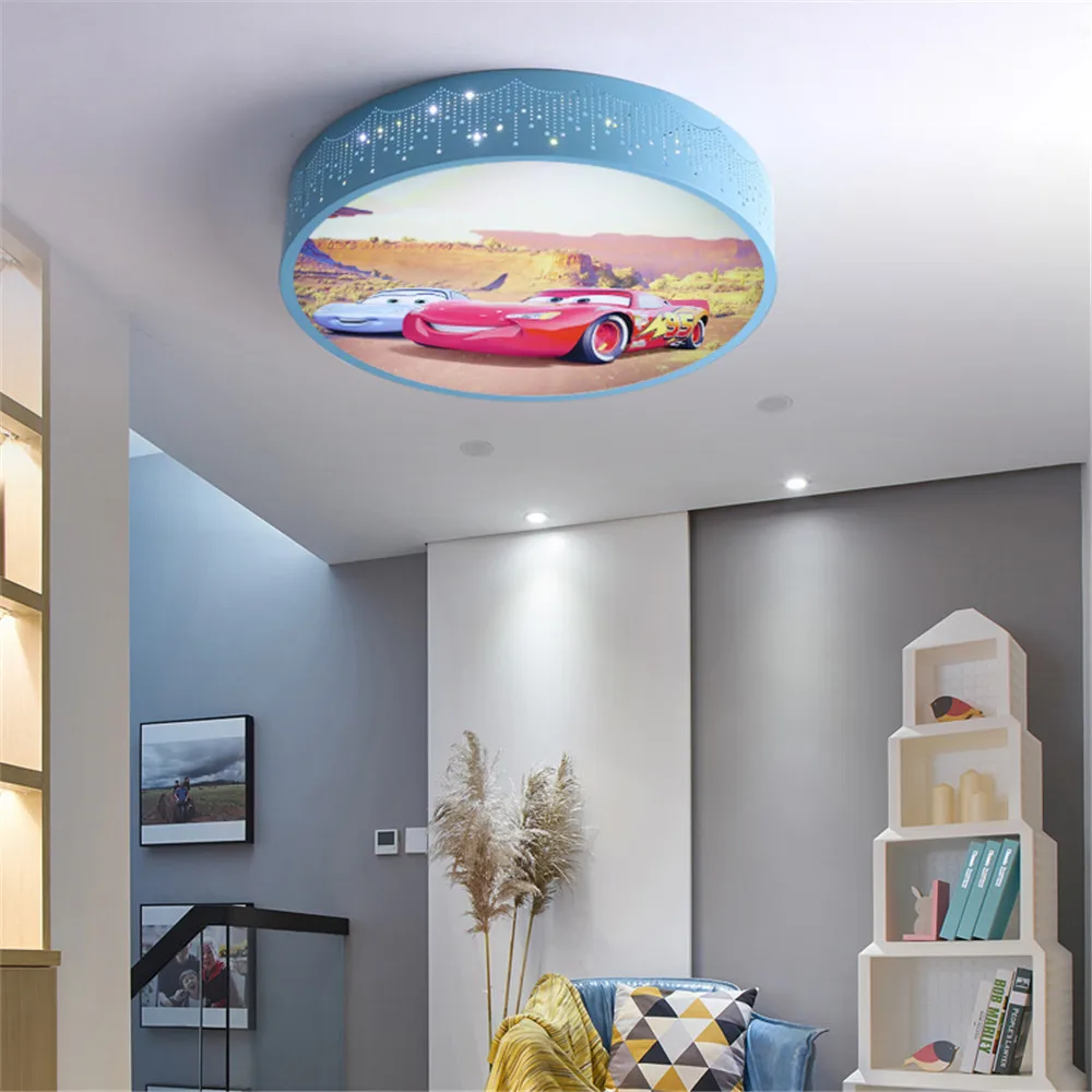2025 الكرتون سيارة مصباح سقف L - مراجعة Baby Nursery Ceiling Light وسعره